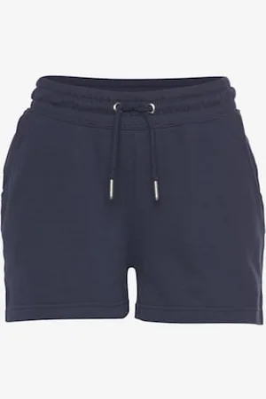 H.I.S Short en matière sweat short avec ceinture à coulisse élastique -