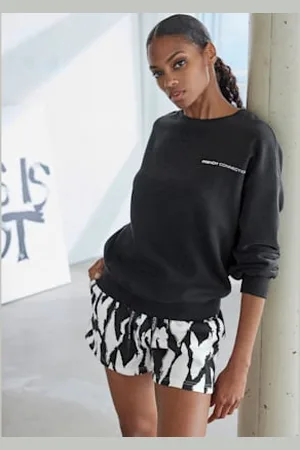 French Connection Sweatshirt avec logo imprimé -