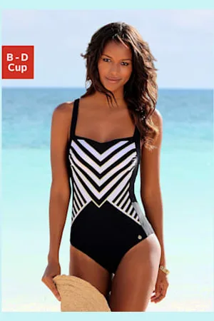 Lascana Maillot de bain design -blanc tendance -