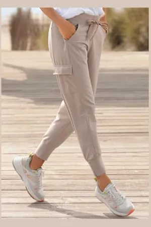 Venice Beach Pantalon de jogging ceinture élastique avec cordon -