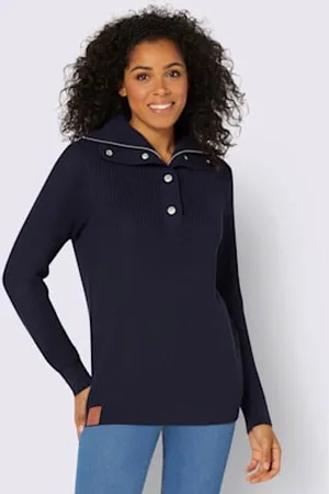COLLECTION L. Pull en tricot 50% coton -