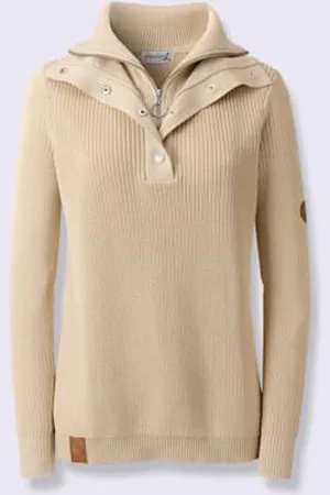 COLLECTION L. Pull en tricot 50% coton -