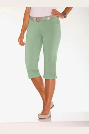 COLLECTION L. Corsaire en jean qualité coton -