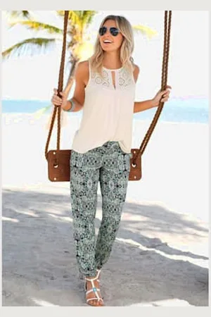 Lascana Pantalon de plage pantalon d