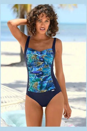 Lascana Maillot de bain aspect jungle -