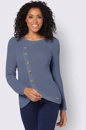 COLLECTION L. Pull 50% coton -