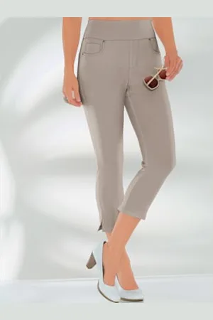 COLLECTION L. Pantacourt féminin en qualité bengaline -