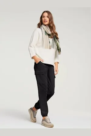 Rick Cardona Pantalon de jogging coupe carotte -