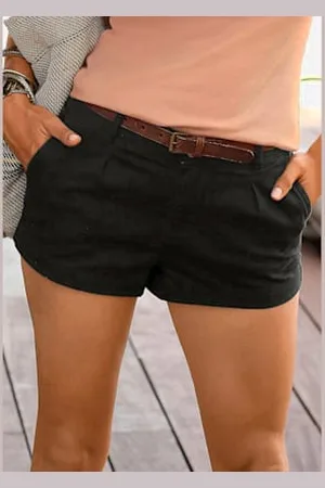 Lascana Shorts short avec pinces tendance devant -