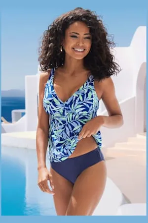 vivance collection Haut de maillot de bain à armatures imprimé tendance -