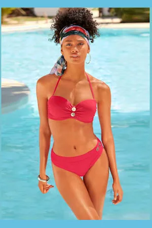 vivance collection Maillot de bain bandeau à armatures design élégant -