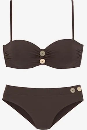 vivance collection Maillot de bain bandeau à armatures design élégant -