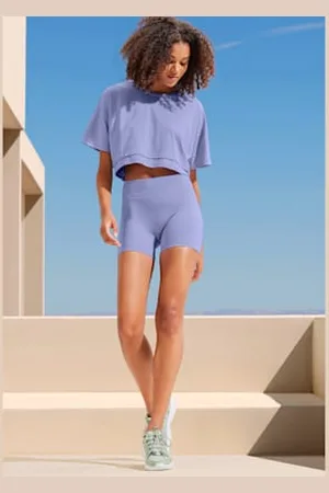 Lascana Short fonctionnel short sans coutures avec structure côtelée et effet moulant -