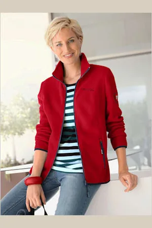 COLLECTION L. Veste polaire traitement contre les bouloches -
