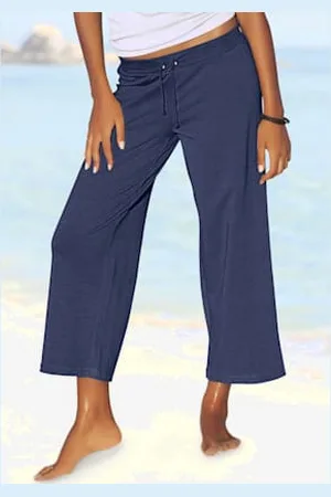 beachtime Pantalon de plage léger longueur 7/8 -