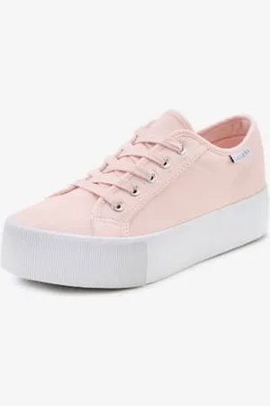 Lascana Baskets chaussures en textile, chaussures en tissu avec semelle compensée tendance -