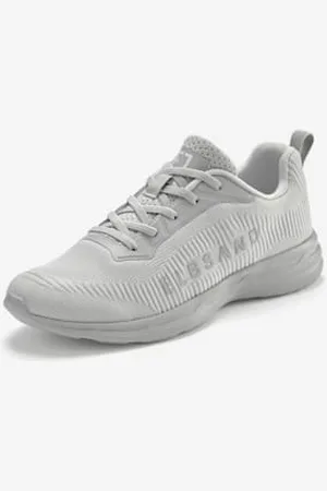ELBSAND Baskets sneakers sportives et légères à enfiler, très confortables grâce au talon légèrement rembourré -