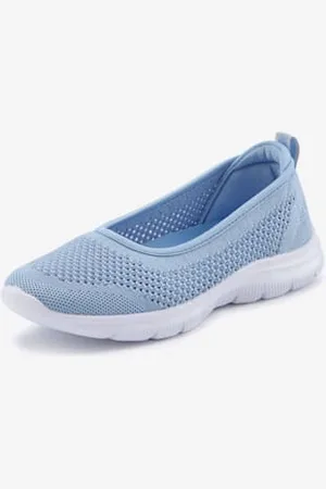 Lascana Sneakers ballerines chaussures en textile, chaussures en tissu particulièrement légères et aérées -