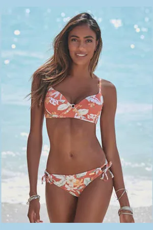 sunseeker Bas de maillot de bain imprimé tropical tendance -