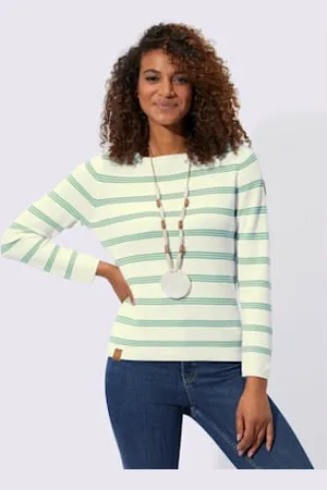COLLECTION L. Pull 50% coton -