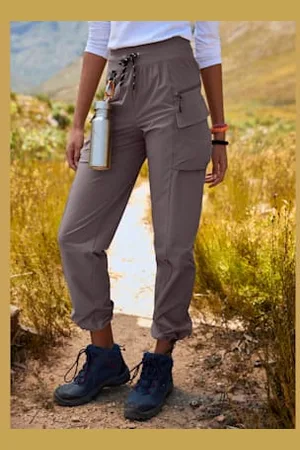 Lascana Pantalon de trekking facile à enfiler -