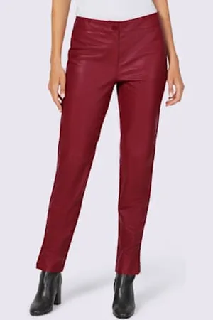 Ashley brooke Pantalon cuir agneau nappa -