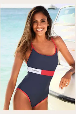 KangaROOS Maillot de bain design sportif -
