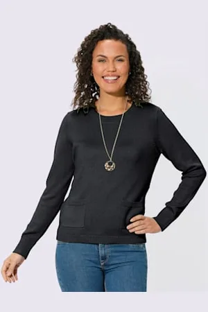 COLLECTION L. Pull encolure ronde différents coloris -