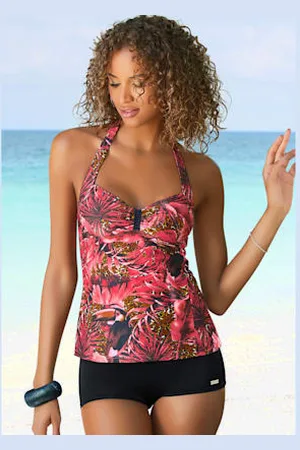 Lascana Maillot de bain 2 pièces design jungle -