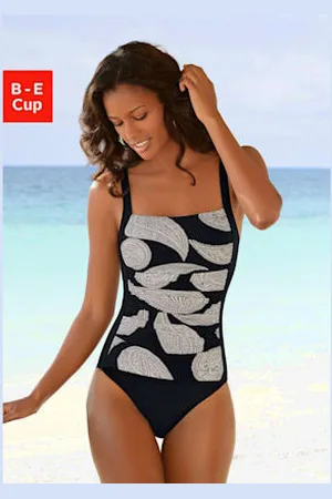 Lascana Maillot de bain bonnets doux garnis -