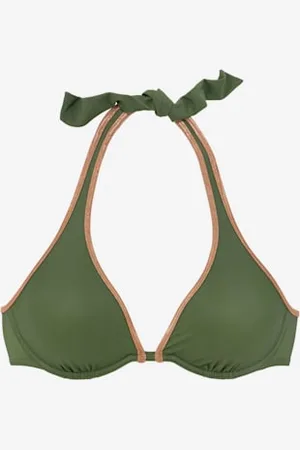 Bruno Banani Haut de maillot de bain à armatures passepoils brillants -