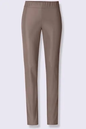 Rick Cardona Leggings en imitation cuir imitation cuir souple -