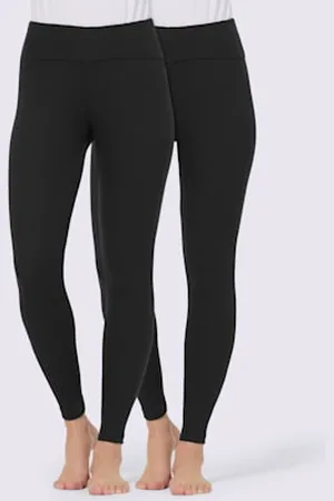 WÄSCHEPUR Legging ceinture élastique confortable -