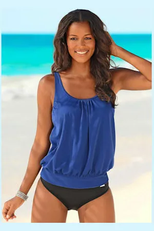 Lascana Tankini ample bonnets intégrés -