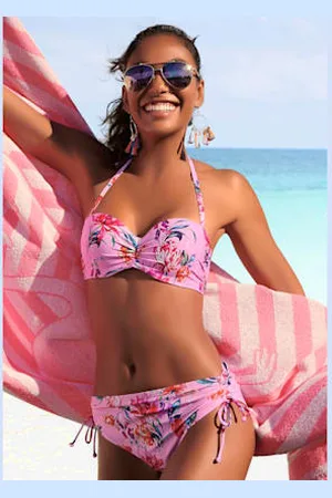 sunseeker Haut de bikini bandeau à armatures bretelles amovibles -