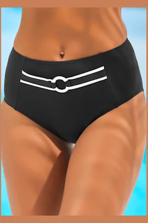 vivance collection Bas de maillot de bain taille haute uni -