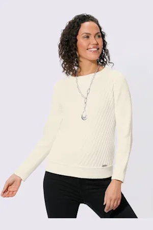COLLECTION L. Pull pur coton -