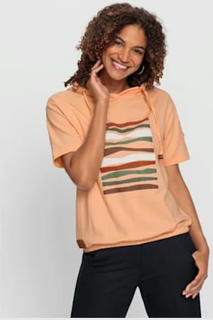 COLLECTION L. Sweatshirt à capuche 50% coton -
