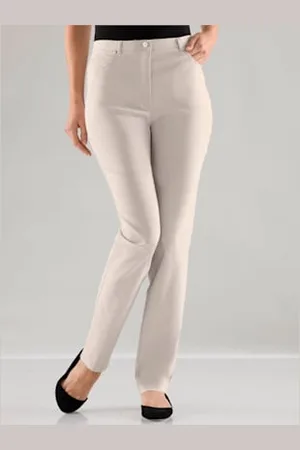 STEHMANN Pantalon féminin à coupe 5 poches classique -