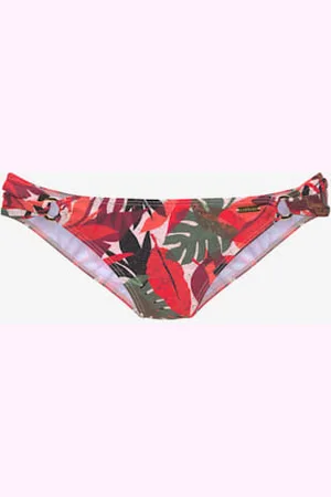 Lascana Bas de maillot de bain imprimé tropical -