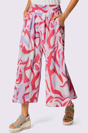 CREATION L PREMIUM Jupe-culotte pur lyocell -
