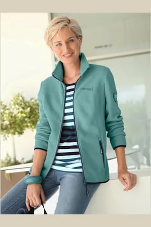 COLLECTION L. Veste polaire traitement contre les bouloches -