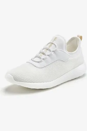 ELBSAND Baskets sneakers à enfiler sportives et confortables avec bandes élastiques pour un confort optimal -
