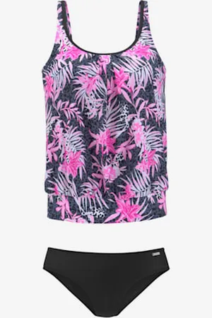 Buffalo Tankini ample « imprimé, effet de couleur différent pour chaque pièce » -