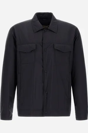 HERNO Surchemise En Ecoage - Homme Shackets 50