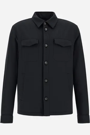 HERNO Surchemise En Cachemire-soie - Homme Shackets 48