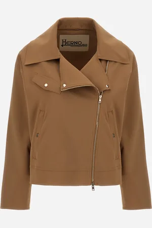 HERNO Blouson De Motard En First-act Pef - Femme Parkas Et Vestes 38