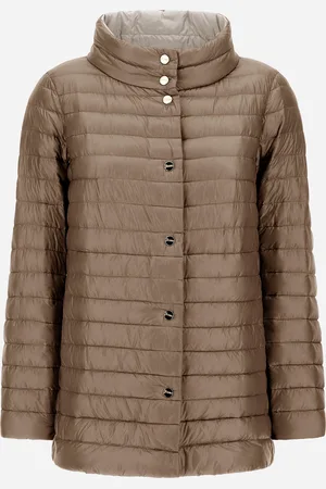 HERNO Veste Trapèze Réversible En Nylon Ultralight - Femme Trapèze 40