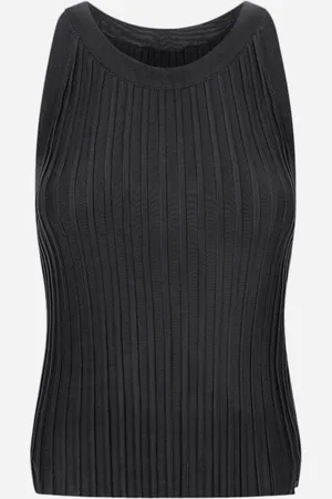 HERNO Débardeur En Shiny Viscose Rib - Femme T-shirts Et Tops 38
