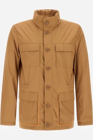 HERNO Veste Field Jacket En Ultralight Crease - Homme Vestes Militaires 48